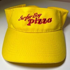Stranger Things Surfer Boy Pizza visor